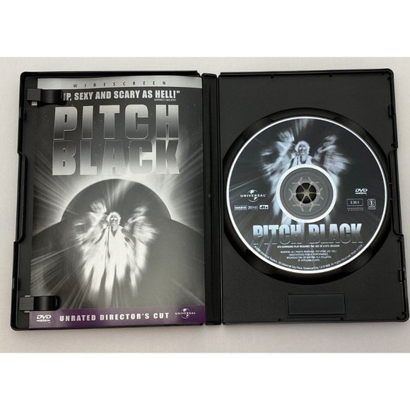 Pitch Black (DVD, 2000, Unrated directors cut) EUC - Picture 3 of 4
